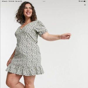 ASOS Curve Floral Dress Size 14